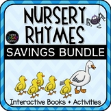 Nursery Rhyme Bundle: Interactive Books + Activities for S