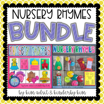 Preview of Nursery Rhyme Bundle by Kim Adsit and Kinderbykim