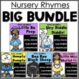 Nursery Rhyme Bundle for Reading, Rhyming, Retelling Poetr