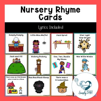 Preview of Nursery Rhyme Cards