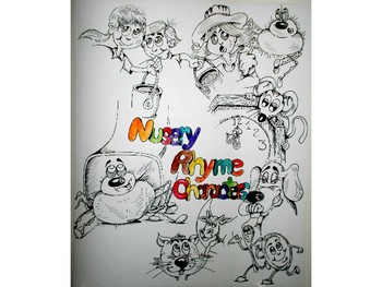 Preview of Nursery Rhyme Clip Art ( Nursery Rhyme Characters )