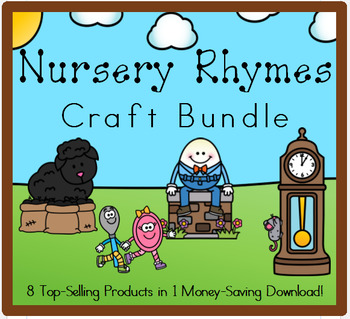 Preview of Nursery Rhyme Craft Bundle