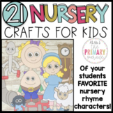Nursery Rhyme Crafts Bundle | Nursery Rhyme Activities