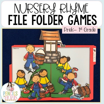 Preview of Nursery Rhyme Centers BUNDLE