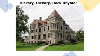 Preview of Nursery Rhyme - Hickory, Dickory, Dock!