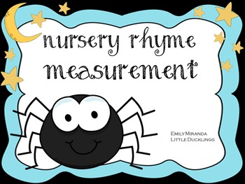 Preview of Nursery Rhyme Measurement and Graphing
