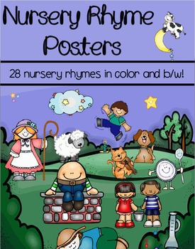 Preview of Nursery Rhyme Posters