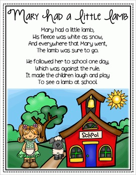 Nursery Rhyme Posters by Wise Little Owls | Teachers Pay ...