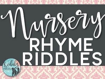 Preview of Nursery Rhyme Riddles - Interactive Game