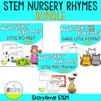 Preview of Nursery Rhyme STEM Time Bundle 1 