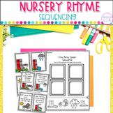 Nursery Rhymes Activities -  Story Sequencing - Retell