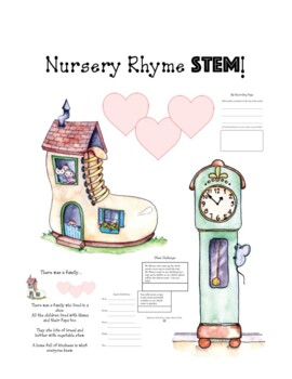 Preview of Nursery Rhyme Stem! PDF or Easel!
