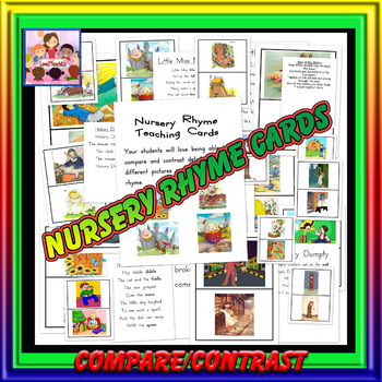 Preview of Nursery Rhymes - (Compare/Contrast Skill)
