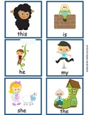 Nursery Rhyme Themed Write the Room with Sight Words