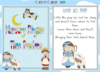 Preview of Nursery Rhyme Posters