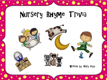 Preview of Nursery Rhyme Trivia for SmartBoard
