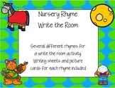 Nursery Rhyme Write the Room