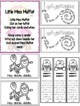 Nursery Rhymes Activities Unit (Free Mini Book in Preview) by Stephani Ann