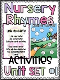 Nursery Rhymes Activities Unit (Free Mini Book in Preview)