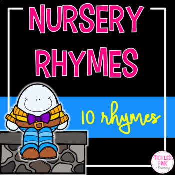 Preview of Nursery Rhymes Activities (10 rhymes)