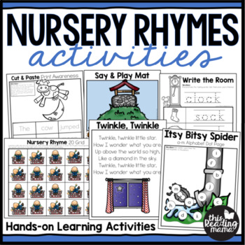 Nursery Rhymes Activities Pack by This Reading Mama | TpT