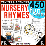 Nursery Rhymes Activities PreK - Kinder - Reading Math Sci