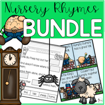 Preview of Nursery Rhymes - BUNDLE (21 Different Nursery Rhyme Packets!)