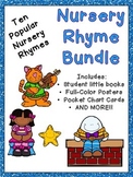 Nursery Rhymes BUNDLE with Books, Posters, & MORE- Prescho