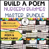 Nursery Rhymes Build a Poem Master Bundle | Pocket Chart Poems