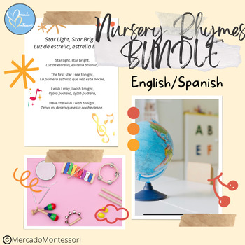 Preview of Nursery Rhymes Bundle English/Spanish