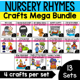 Nursery Rhymes Craft Activities Mega Bundle