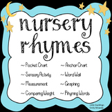 Nursery Rhymes- ELA , Math, Graphing, Measurement, Science Bundle