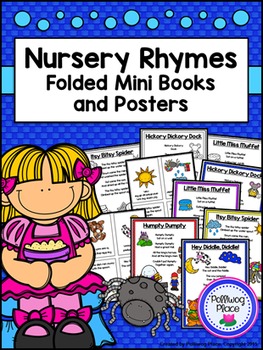 Preview of Nursery Rhymes: Folded Books and Posters