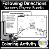 Nursery Rhymes Following Directions BUNDLE