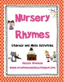 Nursery Rhymes Literacy and Math Centers