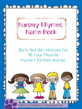 Preview of Nursery Rhymes Name Activity