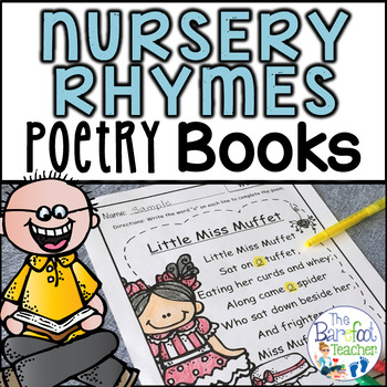 Preview of Nursery Rhymes Poetry Book