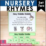 Nursery Rhymes Poetry Fluency Literacy Center - set 2 poet