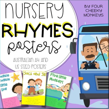 Preview of Nursery Rhyme Posters / Nursery Rhyme Charts