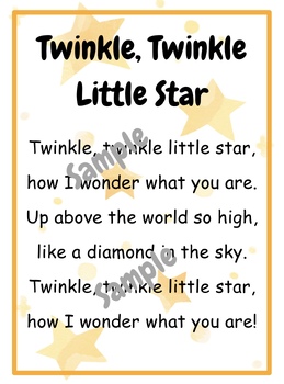 Nursery Rhymes Printable by Amanda Voyles | TPT