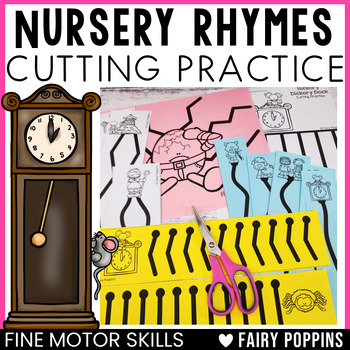 Seasonal Scissor Skills & Cutting Practice - Fairy Poppins