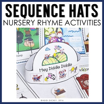 Preview of Nursery Rhymes Sequence Hats