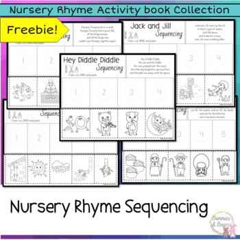 Preview of Nursery Rhymes Sequencing