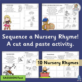 Nursery Rhymes Sequencing - SASSOON Font