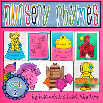 Preview of Nursery Rhymes Volume 2 by Kim Adsit and KinderByKim