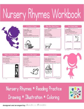 Preview of Nursery Rhymes Workbook