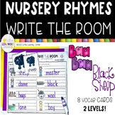 Nursery Rhymes Write the Room BAA BAA BLACK SHEEP