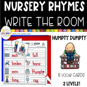 Preview of Nursery Rhymes Write the Room  HUMPTY DUMPTY