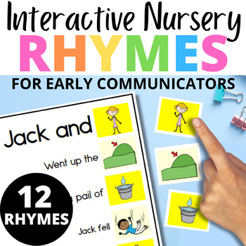 Preview of Nursery Rhymes for Speech Therapy & Special Education - Interactive