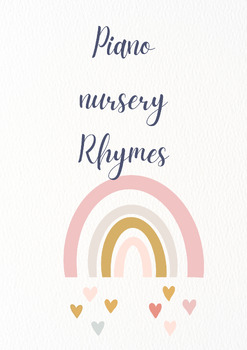 Preview of Nursery Rhymes piano sheet music for beginners - Easy piano songs for children